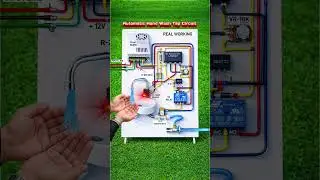 IR Sensor Based Automatic Water Tap Circuit with Relay