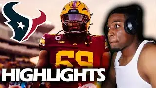 (OL) Aireontae Ersey Highlights | 2025 NFL Draft - Houston Texans