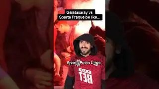 Galatasaray vs Sparta Prague ultras! HUGE CLASH #galatasaray #footballultras #spartapraha