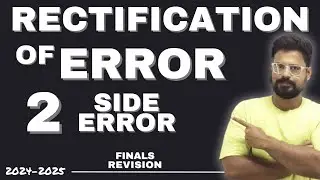 Class 11 Accountancy | Rectification of Errors | Final Exam Revision | Score Full Marks!