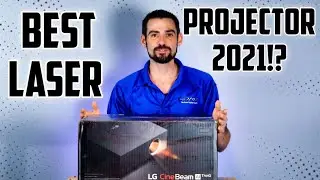 Лучший лазерный 4K-проектор 2021 года?! LG AU810PB 4K UHD Smart Dual Laser CineBeam проектор