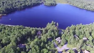 Pinecrest lake in Pocono pines