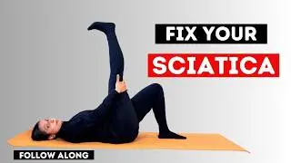 COMPLETE EXERCISE ROUTINE FOR SCIATICA PAIN | HITANSHI
