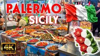 Street Food Paradise [4K] Palermo&rsquo;s Bold Flavors and Timeless Traditions 🍝🇮🇹