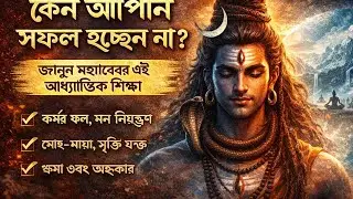 কেন আপনি সফল হচ্ছেন না? জানুন মহাদেবের এই আধ্যাত্মিক শিক্ষা | Mahadev