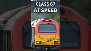 Class 67020 SPEEDING through Leominster #shorts