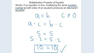 How to solve one-step equations