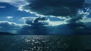 🌊 Epic Cinematic Seascape: Dramatic Clouds and Vast Horizon