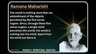 Only 1% People Can Understand | Purely Spiritual Quotes | Ramana Maharishi