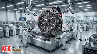 Casio G-Shock MR-G Watch Making Secrets Revealed!