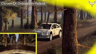 Flat Out Poland! In The Wet. In a Citroen