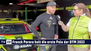 MOTOR TV22: &Uuml;berraschendes erstes DTM-Qualifying der Saison: Franck Perera holt Pole in Oschersleben