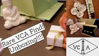 Van Cleef & Arpels Unboxing| VCA Hammered Gold| 5 Motif Vintage Alhambra Bracelet|RoseGold