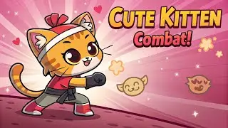 Cute Kitten Combat Prototype: Epic Character & AI Battles | 3v3 Multiplayer Coming Soon!