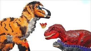 Ark Survival - GIANT YUTY aka DAWNBREAKER vs ALPHA DINOS [Ep.279]