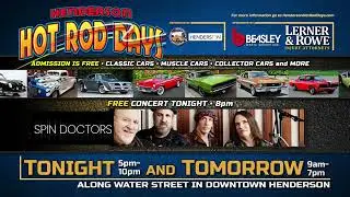 Boulder City Cruisin Association | Henderson Hot Rod Days On Water Street, Tonight & Tomorrow!