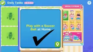 PLAY WITH A SCOOCER BALL AT HOME | WEEKLY STREAK | DAILY TASKS | THE SIMS FREEPLAY