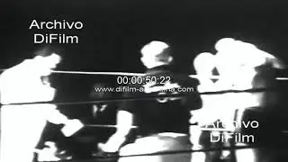 Boxing: Carlos Ortiz defeats Sugar Ramos by Technical Knock-Out 1967 ARCHIVE FOOTAGE