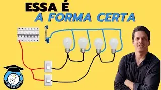 2 Interruptores Separados Ligando 4 Lâmpadas com