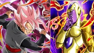 Amazing team STR Rose VS INT golden Frieza angel super 2 dokkan battle