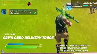 Fortnite Chapter 2 Season 8  Big Mouth Punchcard. Tooth Ache Questline
