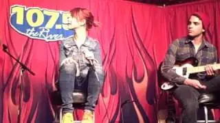 Paramore Q & A part 2 - Nashville The River 107.5
