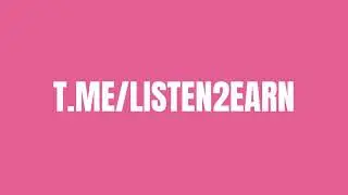 $LISTN | Listen2Earn | Stream music by upcoming artists to earn $LISTN