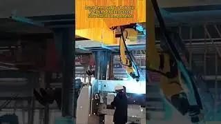 Dust Removal for Robotic Welding of Excavator Structural Components