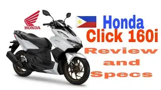 Honda click 160 || Review and specs @mairomotourvlog1976