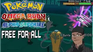 Pokemon ORAS Free For All Kaioken vs Ashley vs Tristin vs ThatKidNeptune