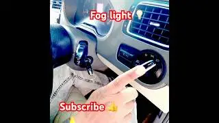 How to work fog light Volkswagen 💡