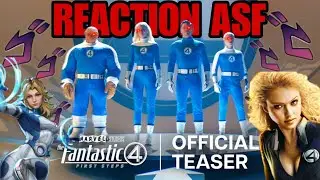 I LOVE INVISIBLE WOMAN, SUE ME | THE FANTASTIC FOUR: FIRST STEPS TEASER REACTION BOIII