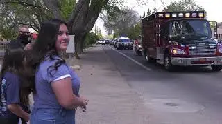 BCSO BCFD Birthday Parade for Desarae Chavez