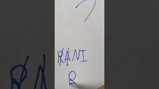 rani Name logo||logo brand #brand #logo #iphone #youtubeshorts #shorts