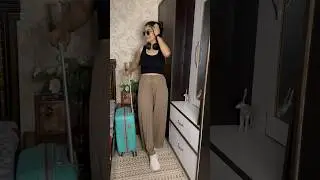 Airport looks ideas ✈️🎀 #airportlook #trendingshorts #viralvideo #airportlook