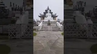 new white buddha statue in bodhgaya #gaya #bihar #buddha#peace #ytshorts #shortvideo