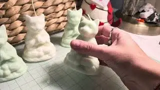 Mediation and cleaning space Kitty Candles - Sage and Chamomile