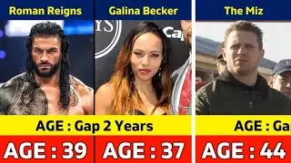 WWE Husbands & Wives : Their Shocking Age Gaps#wwe #wwestars #wwecouples