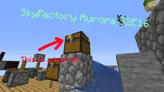 barrel + mining (voidrealms skyfactory aurora S2E16)