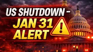 JAN 31 SHUTDOWN?  #USShutdown #MarketNews  #BreakingNews #EconomyUpdate #viral #viralvideo #usa  