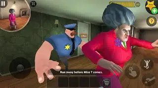 Scary Teacher 3D -miss t christmas update new levels