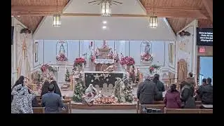 January 1st, Thursday 9.00 am Mass. The Solemnity of Mary , The Holy Mother of God.