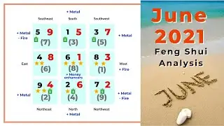 Анализ карты фэн-шуй на июнь 2021 года &ndash; Flying Star Feng Shui