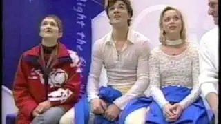 Berezhnaya and  Sikharulidze: 2002 Olympics Short Program (w/ kiss and cry)