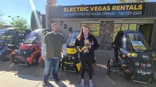 Electric Vegas Rentals - Red rock scenic loop ride.