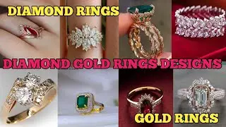DIAMOND GOLD RINGS// DIAMOND RINGS// GOLD RINGS// 💍💖