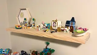 Fun Memories 36 Inch Floating Shelves Review: Set of 2 Unfinished Solid Pine Wall Mounted