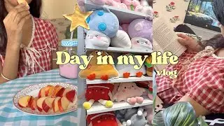 Day in my Life 𐙚  Aesthetic Vlog ⭐️| Day out Vlog 🌱Skincare🎀, grwm✨, skincare & more🥞#minivlog #food