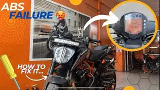 ABS Failure In KTM Bikes | How To Diagnose & Fix IT | Watch Video Before Damaging Your ABS Sensor