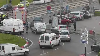 autocarro da tst choca com metro em Corroios
